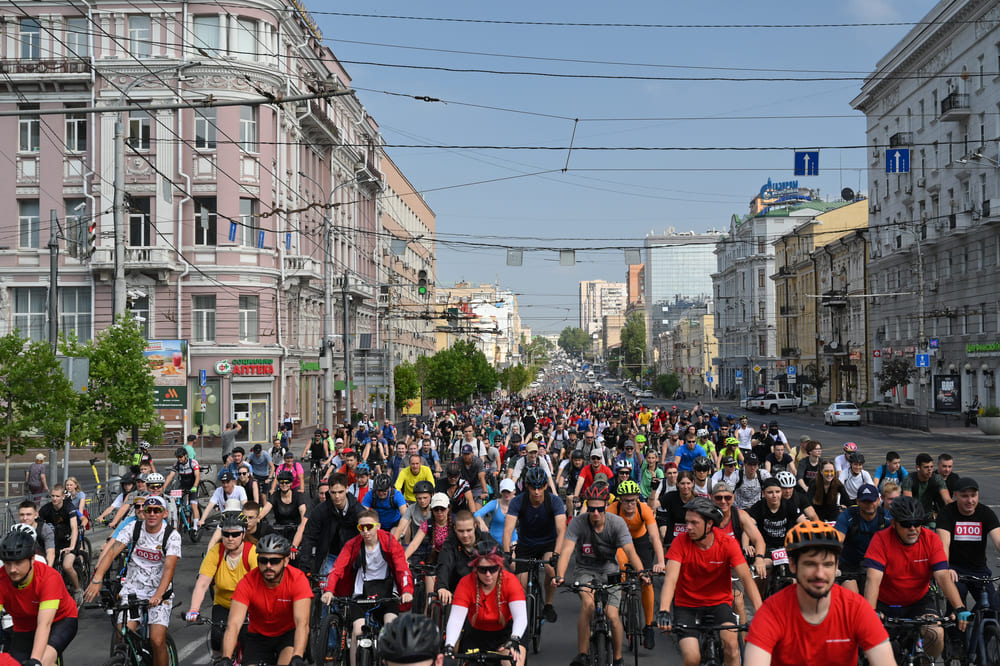 Велопробег Ростсельмаш прошел по 16-километровому маршруту 4